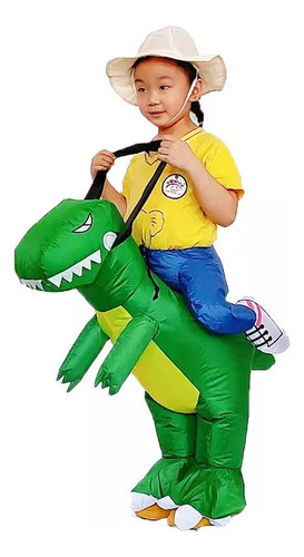 Trajes De Festa Para Crianças: Dinossauro Inflável Tyranno 0