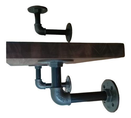 Ménsulas Para Estantes Artesanos Caño  Mas Gruesos 0