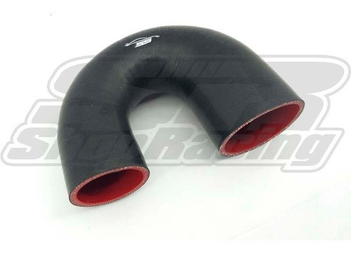 Mangote Silicone Tbi Vw Mi Curva 180° 2 3/4pol X 2pol Preto 1