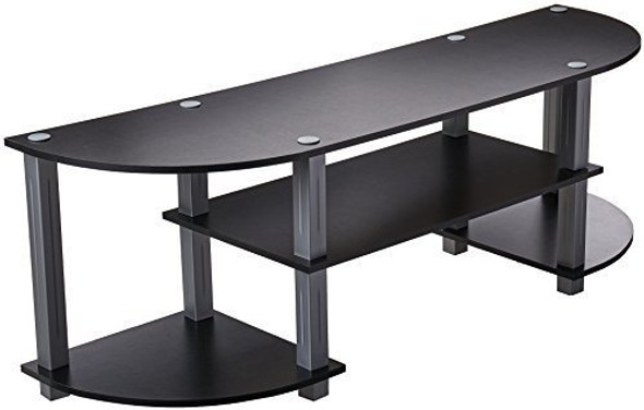 Furinno 11058bkgy Turnstube Wide Tv Entertainment Center Bla 0