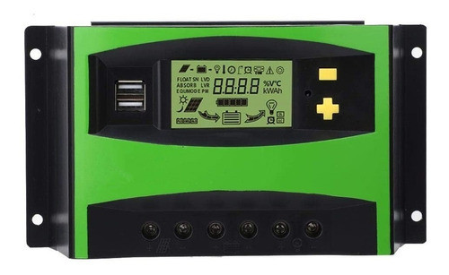 Regulador  Panel Solar 40a 12v 520w 24v 1040w Abi Tecnología 0