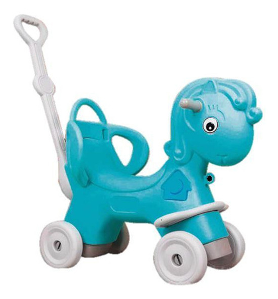 Playground Cavalinho 2x1 Gangorra Empurrador Bw215 Importway 0