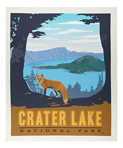 Riley Blake National Park Crater Lake 36  Panel Multi, Fabri 0
