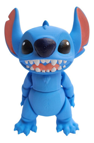 Stitch Articulado 3d Juguete My3dimpresiones 0