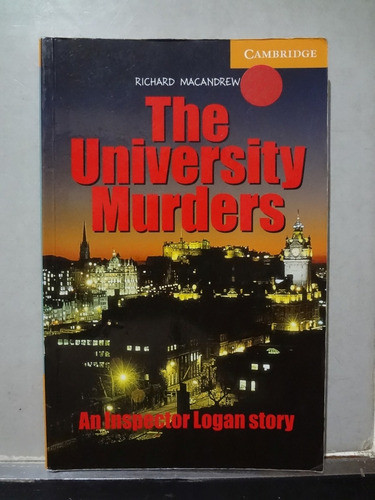 Livro The University Murders Richard Macandrew - Cambridge 0