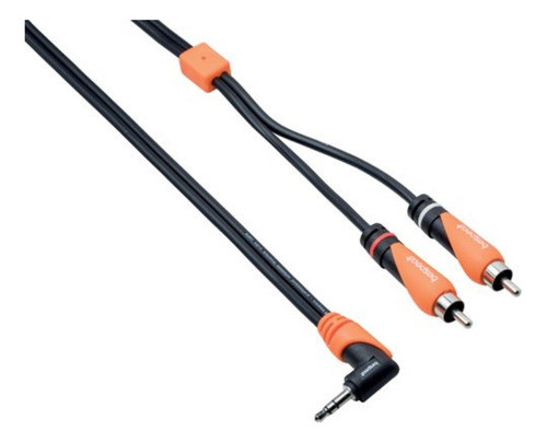 Miniplug Stereo 90° A 2 Rca Cable  5 Mtrs Bespeco Djproaudio 0