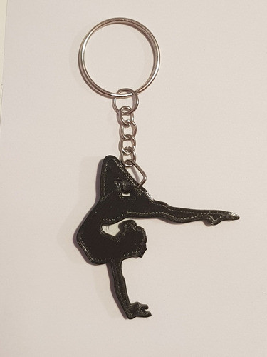 25 Llaveros Gimnasta Souvenir Gimnasia Artistica Silueta 3d 1