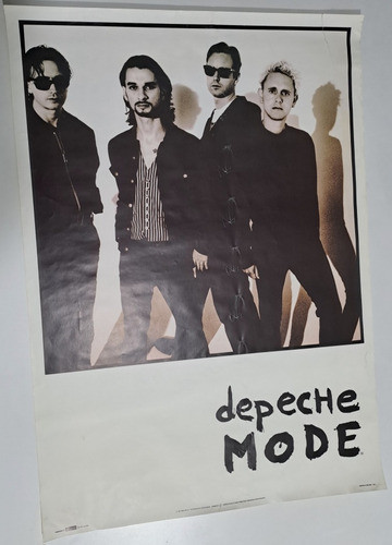 Depeche Mode / Afiche Original  Splash / U.k. / Ltd / 1993 0