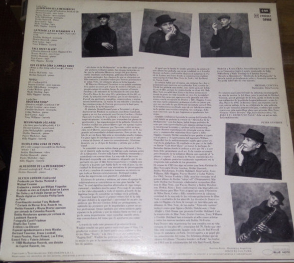 Dexter Gordon El Otro Lado Lrededor De Medianoche Lp Kktus 1 Dexter Gordon El Otro Lado Lrededor De Medianoche Lp Kktus 1