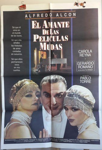 Afiche Cine El Amante De Las Películas Mudas Alfredo Alcon 0