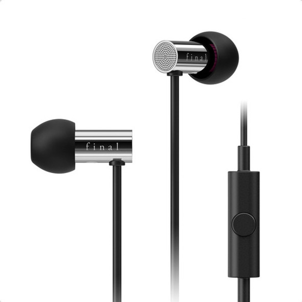 Diseño De Audio Final E3000 ° C H-res Auriculares Acero In 0