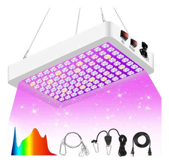 Actualizado 1000w Led Luces De Crecimiento Doble Interr... 0