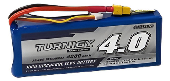 Rc Turnigy 4000mah 4s 30c Lipo Pack W/xt-60 0