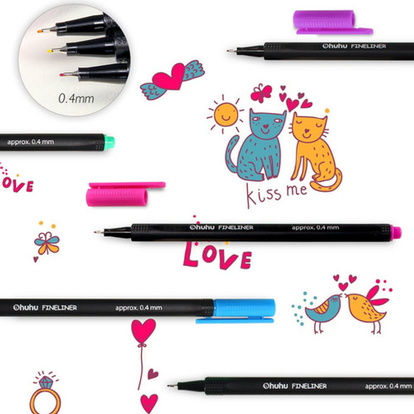 Rotuladores Colores  0,4 Mm Marcadores Puntos Finos Porosos 1 Rotuladores Colores  0,4 Mm Marcadores Puntos Finos Porosos 1