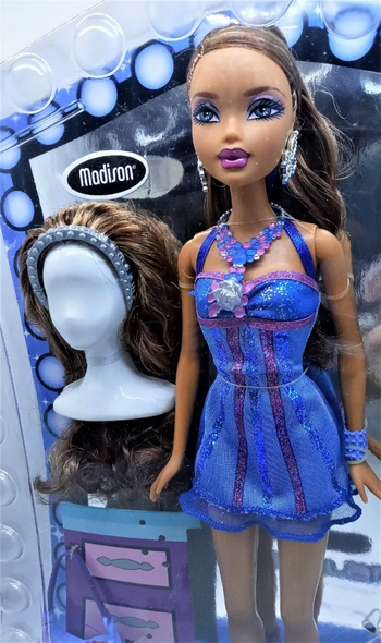 Barbie Madison My Scene Ultra Glam Doll with Accessories – Original Mattel (Used, in Box)