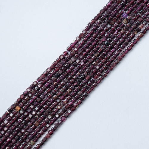 Fio Pedra Natural Granada 2mm 145 Contas P/ Pulseira E Colar 0