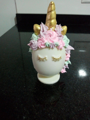 Huevo Unicornio De Chocolate Blanco Pascuas Marroc Rocklets 1
