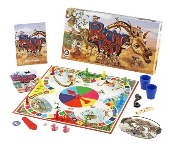 Bicho Veo Memoria Visual Juego De Mesa 0