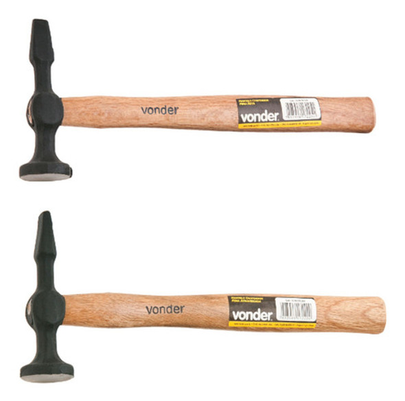 2 Martelo Chapeador Pena Reta E Pena Atravessada Vonder 0