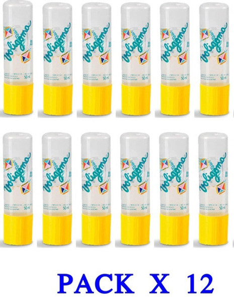 Pack X 12 Voligoma 50 Ml. Adhesivo Pegamento 1