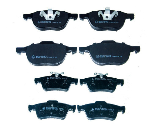 Pastillas Freno Focus 2 1.6 1.8 2.0 Delantera Y Trasera Calidad Original 2009 2010 2011 2012 2013 2014 Lpr Italianas 0
