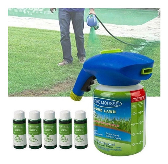 1 Garrafa 5 Pulverizador De Gramado Líquido Semeadura 1