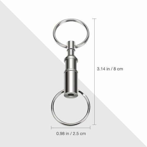 Llavero - Onwon 6 Pieces Quick Release Keychain Detachable P 1