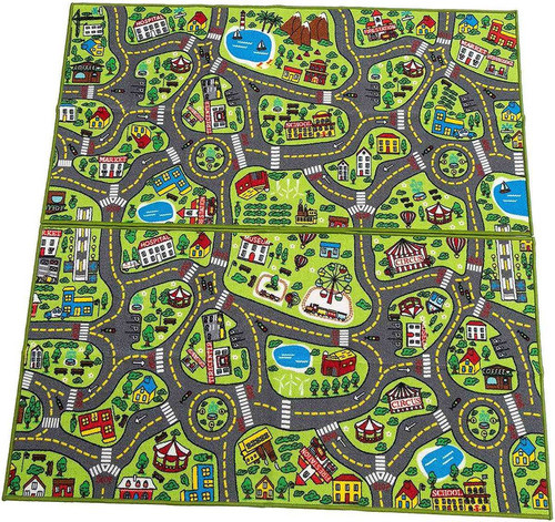 Joyin Juego De 2 Alfombrillas De Juego City Life Para Ni 1