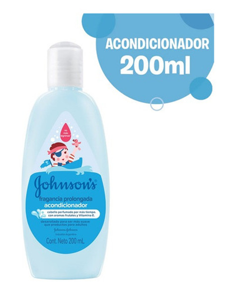 Shampoo Johnson Baby Fragancia Prolongada 200 Ml 0