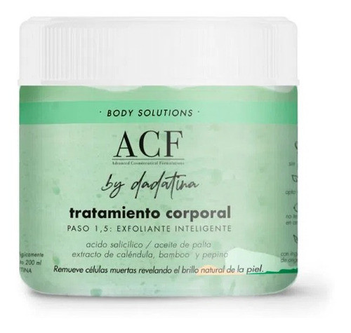 Acf Dadatina Tratamiento Corporal Paso 1.5 Exfoliación 200ml 0