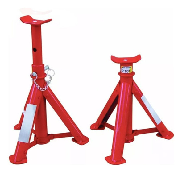Par De Caballetes Auto 2tn Toneladas Tripode Caballete X 2u 0
