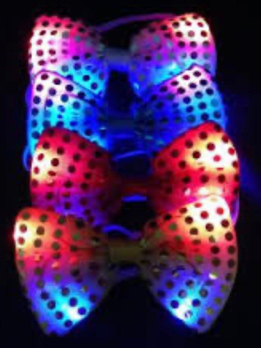 Corbatín Corbaton Moño Led Cotillòn Luminoso Onfire Store 1