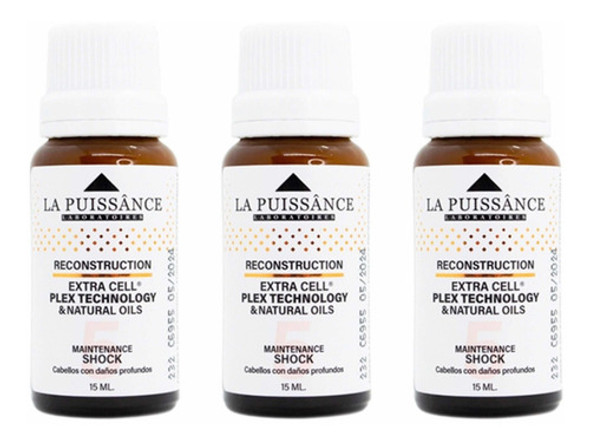 La Puissance Extra Cell Plex Kit 3 Shock Paso 5 Ampolla Pelo 0 La Puissance Extra Cell Plex Kit 3 Shock Paso 5 Ampolla Pelo 0