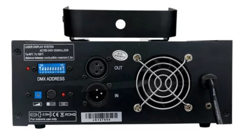 Laser Big Dipper K800 Dmx Verde Y Rojo 80mw Audio En Stock 1