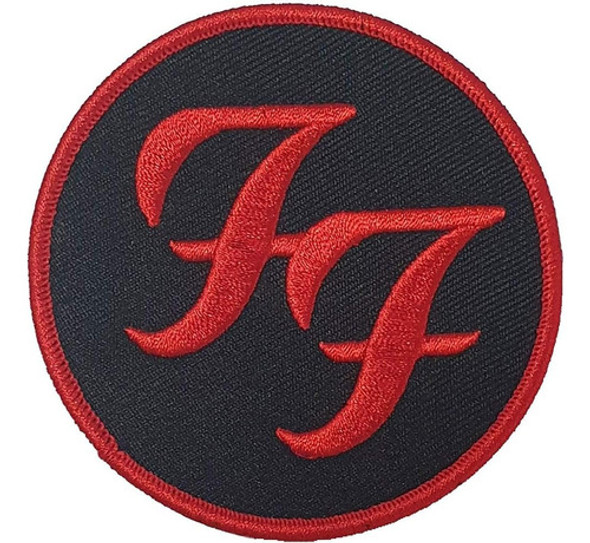 Parche Bordado Thermoadhesivo Foo Fighters 9 Cms. 0