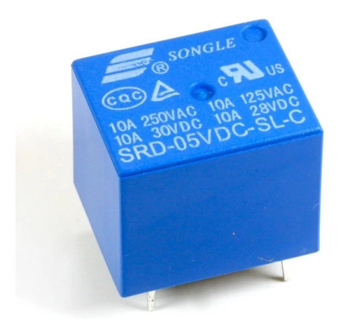 Rele Relay 5v Dc Simple Inversor 10a 220v Arduino 0