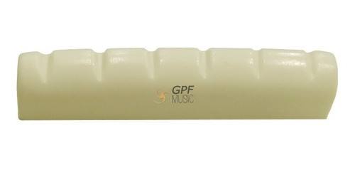 Cejilla Cejuela Para Mango Mastil De Acustica Blanco Tiza 0