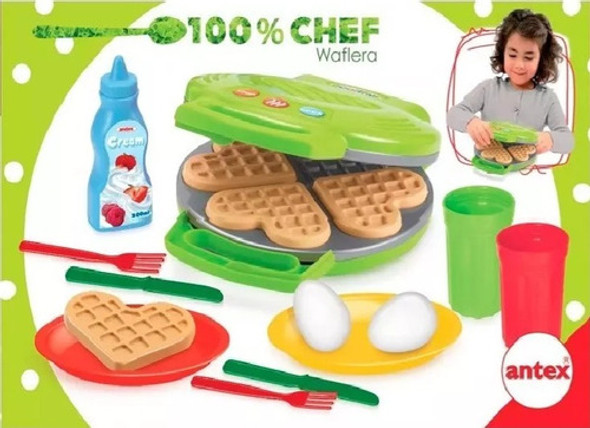 Set De Waflera C/ Accesorios Comidas Antex 1154 Lloretoys 1