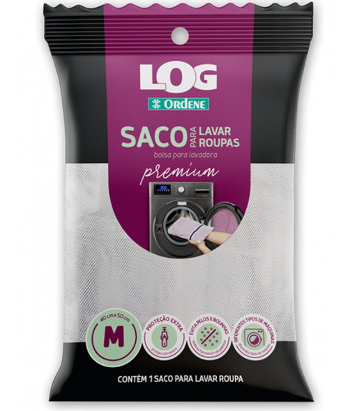 3 Saco Lavar Roupa Intima Lingerie Delicada C/ Zíper 40x50cm 1