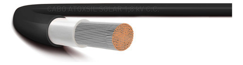 Cabo Para Energia Solar Atoxsil Solar 1,8kv C.c 6m 100 Metro 0