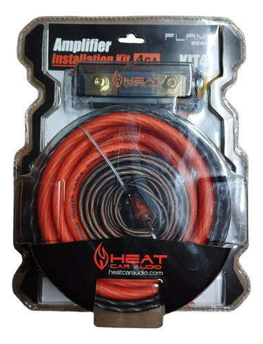 Kit De Cables Para Audio 4ga Completo 0