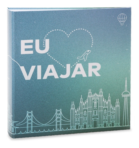 Combo Com 3 Albúns Mega Amo Viajar 500 Fotos Ical 0