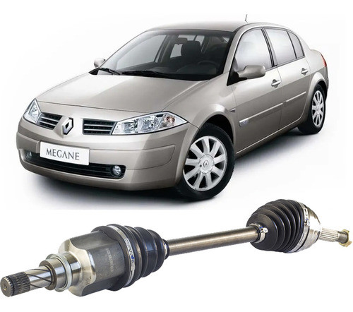 Semi Eixo Esquerdo Megane 1.6 16v Manual 2006 A 2013 0