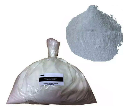 10 Kg Gesso Refratário P/ Molde Fundição Metais Cera Perdida 1