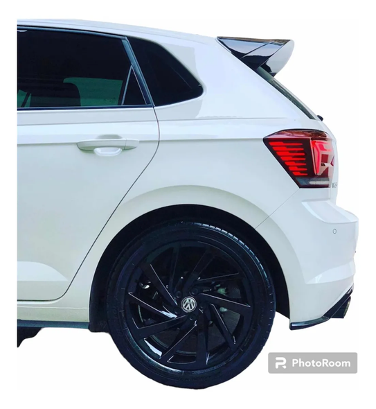 VW Polo Large Rear Spoiler – Black Piano Finish