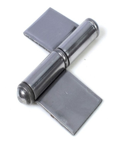 Bisagra Ficha Soldar Reforzada 60 X 33 Mm Hierro Pulido 0