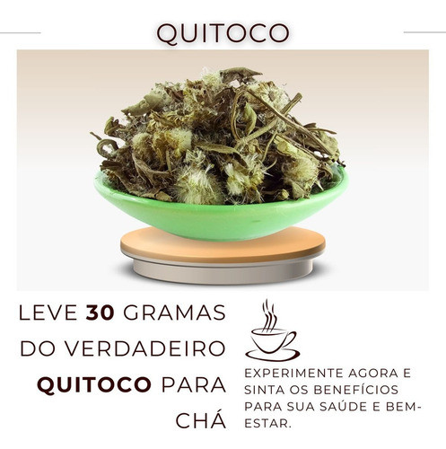 Ervas De Quitoco Para Chá Conhecida Madre-cravo 30g 1