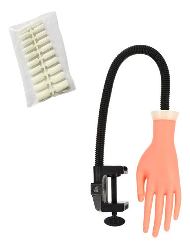 Manicure Practice Prothetic Hand 100 Unidades 1