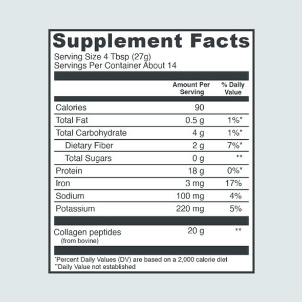 Peptídeos De Colágeno Em Pó, Proteínas Vitais, Sabor Chocola 1 Peptídeos De Colágeno Em Pó, Proteínas Vitais, Sabor Chocola 1
