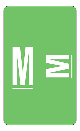 Smead Alphaz Accs Etiqueta Alfabética Codificada Por Colores 0